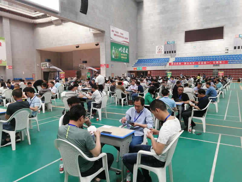 明光酒業杯滁州市職工撲克(摜蛋)比賽隆重舉行